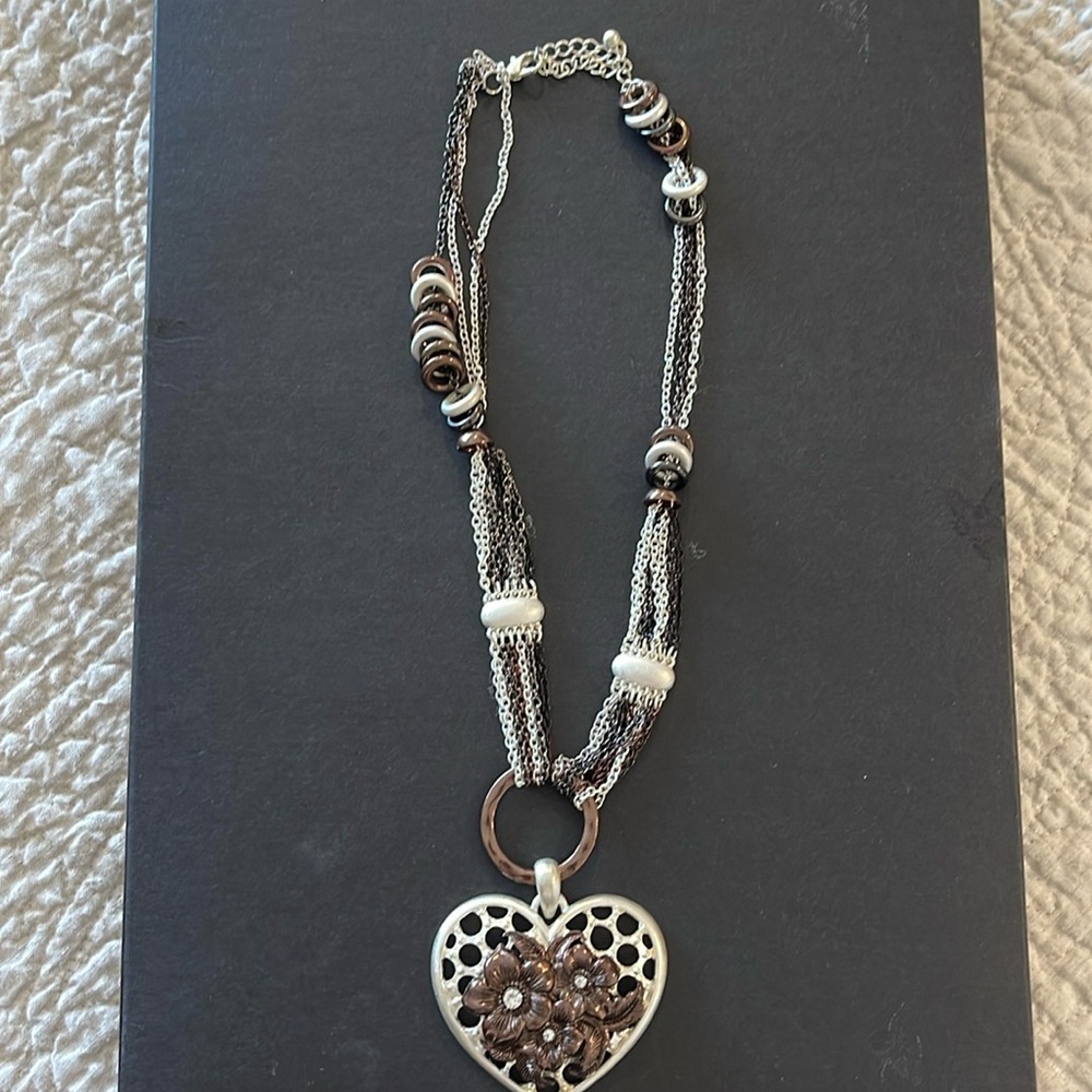 Necklace with heart